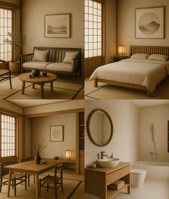 Phong cách thiết kế Japandi 