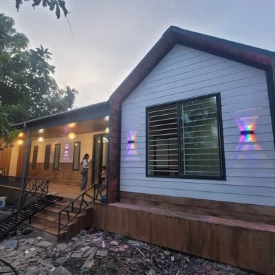 Nhà Gỗ Xi Măng 6mx14m